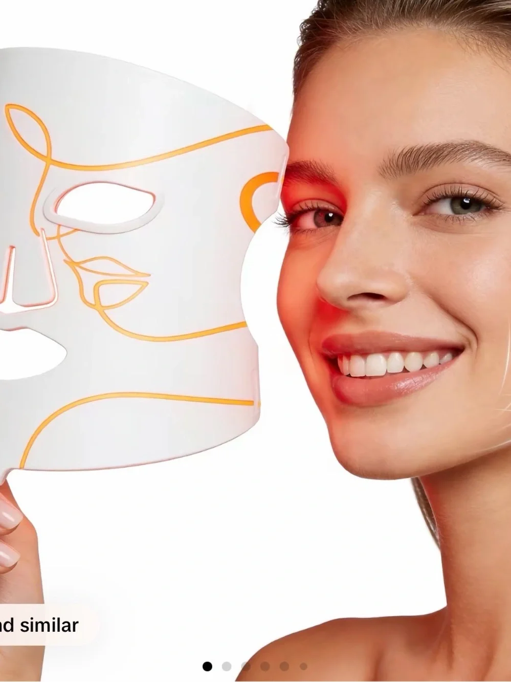 LED Facial Mask - Picture 1 of 5